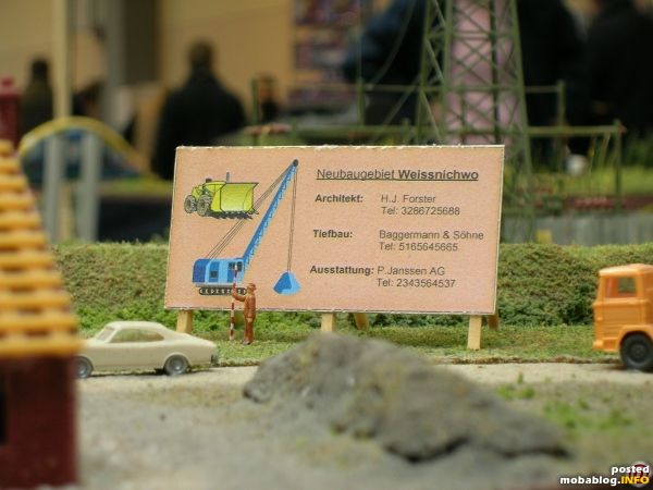 .. passieren wir ein kleines Neubaugebiet ...