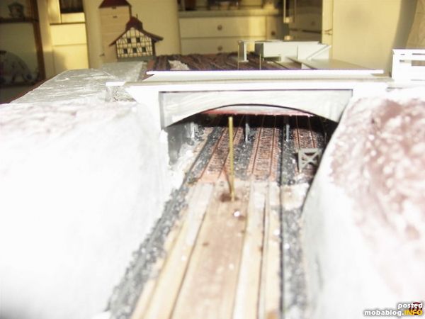 Erste Ansicht in Richtung Bahnhof.