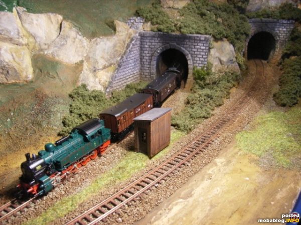 ...und bei der Ausfahrt eines fast fertigen Tunnels