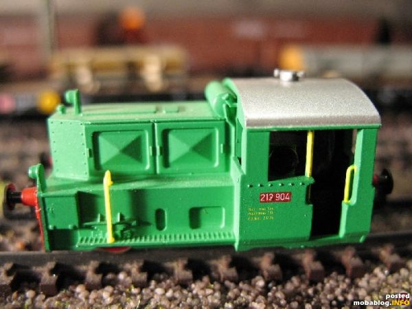 ... grüne BR 213 der FS.