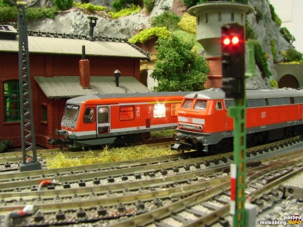 Ein VT628 wartet auf seinen Einsatz auf der Nebenbahn