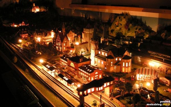 Anlage Bei Nacht