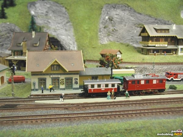 Zahnradbahn an Talstation