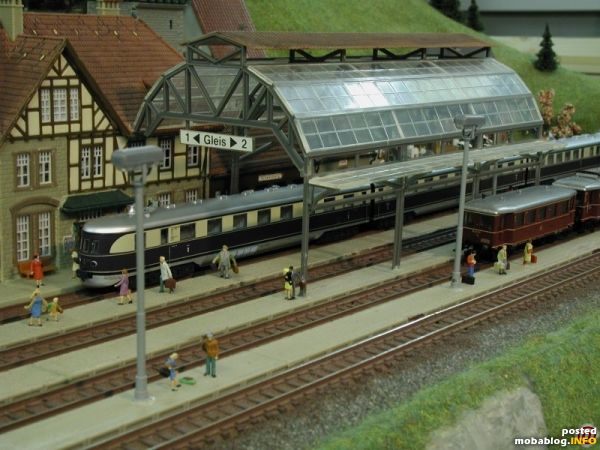 Der Hauptbahnhof auf Segment 4