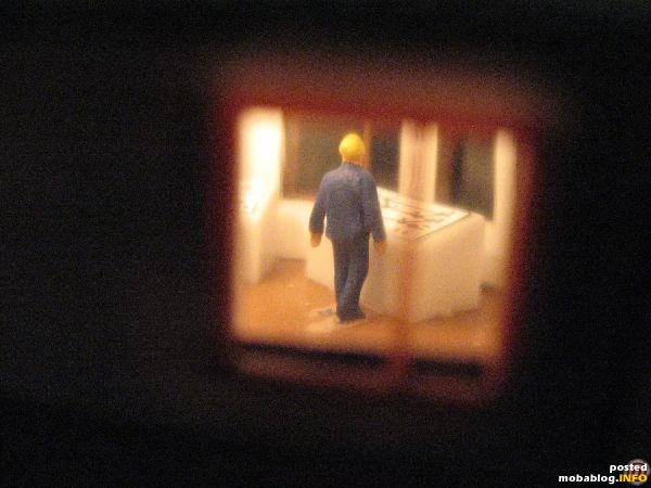 ... in dem der Stellwerk-Mann alles im Griff hat.