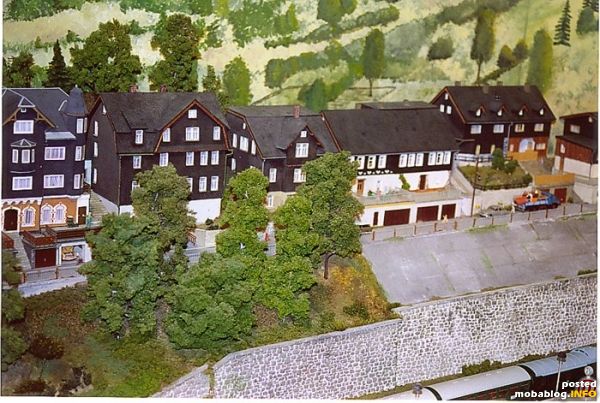 Einige Häuser von Lauscha