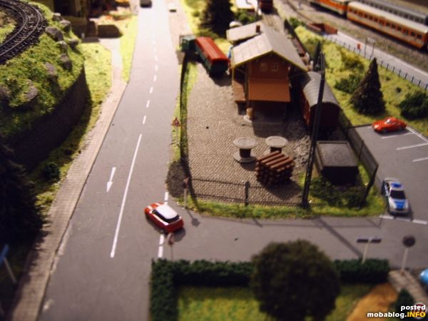 Blick vom Bahnhof Richtung Marktplatz