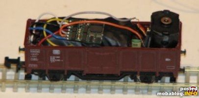 Hier mit eingebautem Blei und DCX74 Decoder