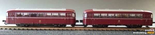 Der Lohn der Mühe: Der VB (rechts) wirkt durch den amputierten Unterbau im Vergleich zum VT (links) deutlich vorbildgetreuer.