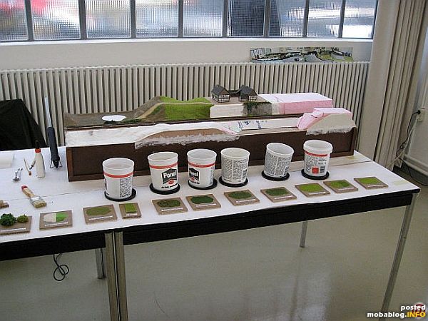 eine Lehrstunde im Dioramenbau