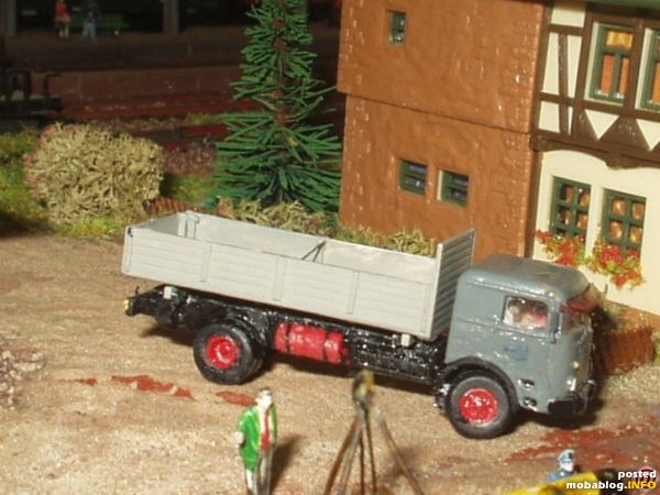 Jetzt ist der Büssing LU 11 F wieder abfahrbereit für den nächsten Auftrag