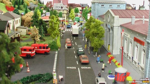blick auf die hauptstrasse
