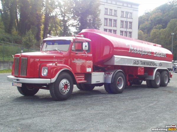 Scania 110 Tanksattelzug