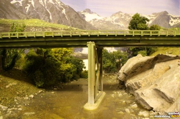 Mein erstes Modul: Bach mit Brücke