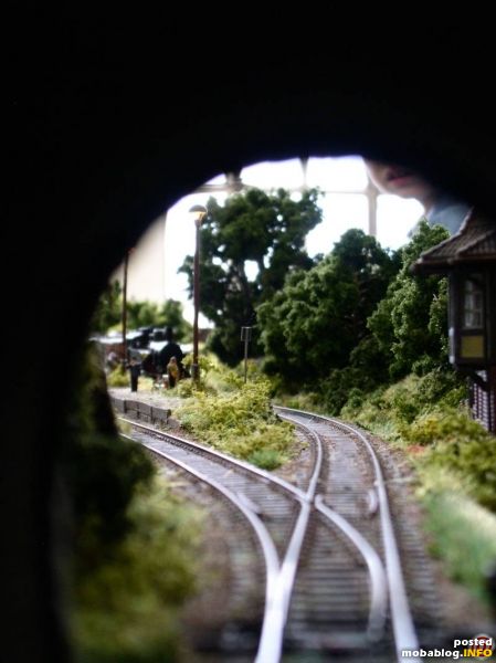 Bahnhofseinfahrt rechts