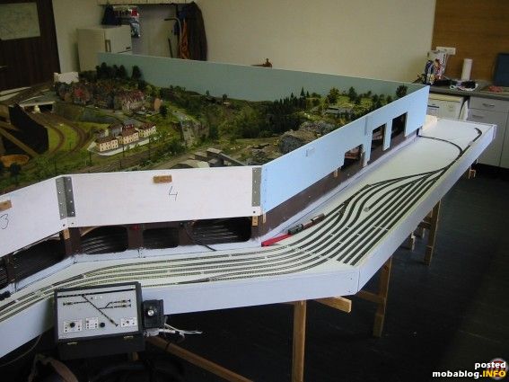 Neuer Auf- und Abstellbereich für das Rollmaterial - der 4. Schattenbahnhof