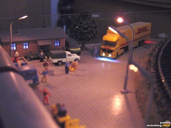 An der Laderampe ist noch