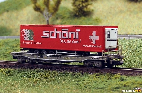 Das Kühlagregat habe ich selbst gefertigt und mit Decal versehen.