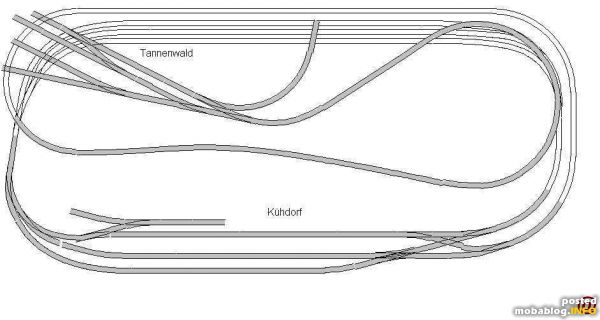 Und hier ist der Gleisplan, die Grundidee stammt aus einem PIKO-Gleisplanheft.