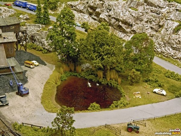 Der kleine Badesee am