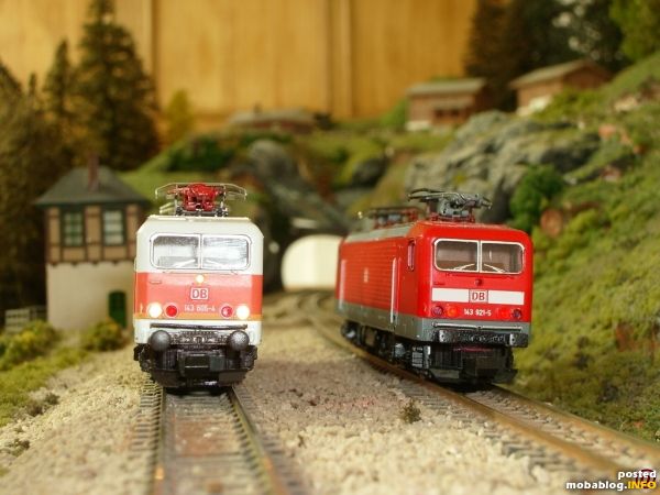 Br 143 lasst die Hauptbahnhof.