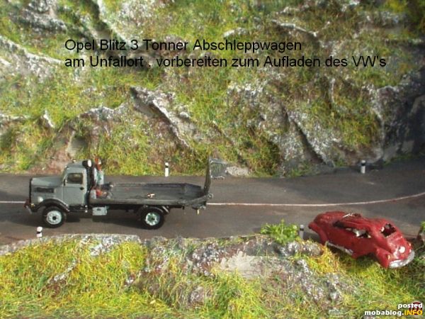 Sieht schlimm aus am Unfallort