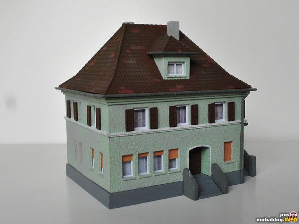 Grundlage des Gebäudes ist ein Kibri-Bausatz.