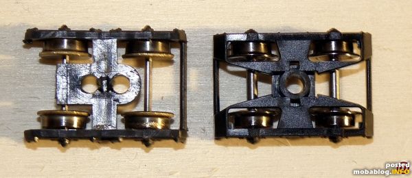 selbst im Vergleich zu Roco ist das Hobbytrain DG noch etwas schmaler geraten. und das will nun wirklich was heißen...