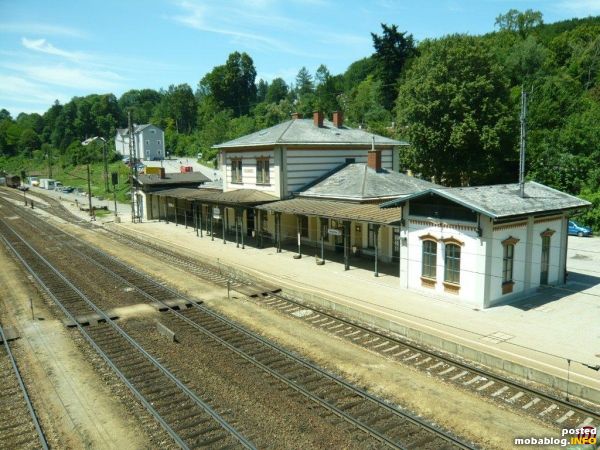 Das Vorbild: ein wunderschönes Bahnhofsgebäude, das unter Denkmalschutz steht