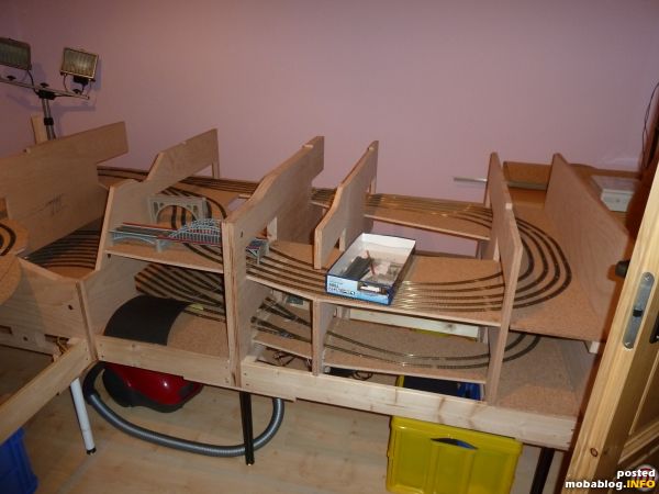 SBF II ist fertig, dieser liegt ca. 25cm höher als SBF I