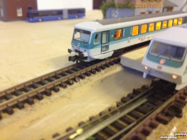 628 und 610 zusammen im Bahnhof.