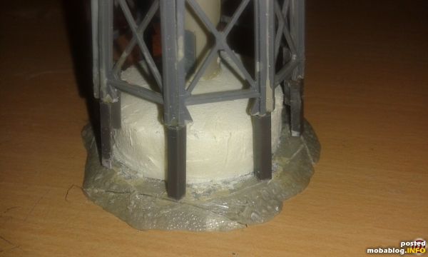 Um es dann später das Wasserturm draufmachen....