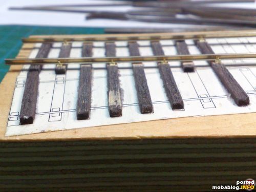 Die Kleineisen wie Rippenplatten Rp 16 etc. des Oberbau K werden analog