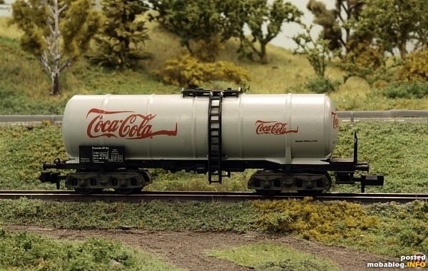 Tankwagen Fleischmann - CocaCola silber