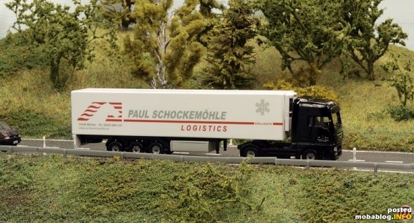 MAN Kühlkoffer-Sattelzug - Schockemöhle