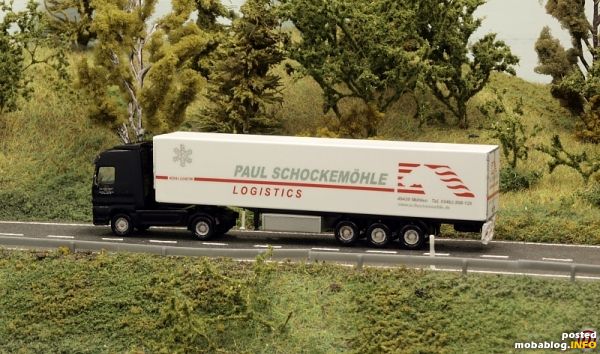 MB Actros Kühlkoffer-Sattelzug - Schockemöhle