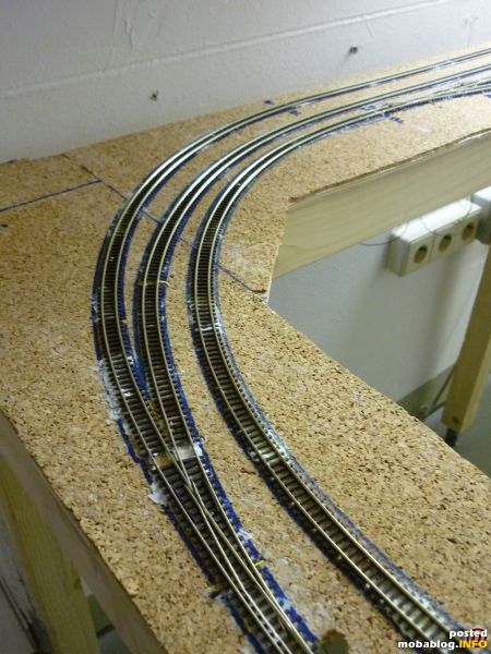 Ausfahrt aus dem Schattenbahnhof