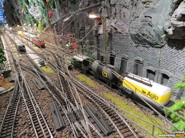 Einfahrt Bahnhof
