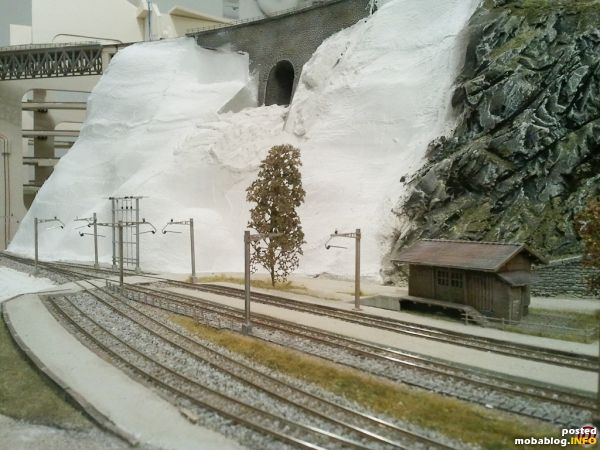 Ausfahrt Richtung Osten/Schattenbahnhof Nebenstrecke. Hier geht die Arbeit dann als nächstes weiter!