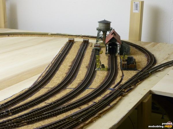 Blick auf das Bw - rechte Seite