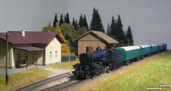 Ein reiner Zug aus N28 war in der Epoche II eher nicht die Regel. Vielmehr prägte ein Gemisch aus alten Holzbauarten (Ib, If) und den neuen Waggons das Bild der ...