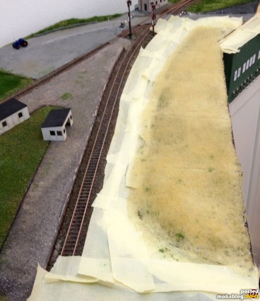 Als Fasern habe ich MiniNatur 6,5 mm Fasern in goldbeige verwendet. Vorversuche haben ergeben, dass es sinnvoll ist, meinen 15 kV Greenkeeper für die langen Fasern zu modifizieren: eine temporär ...