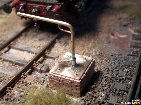 Der Sh 2 Signaltafelhalter in beweglicher Form