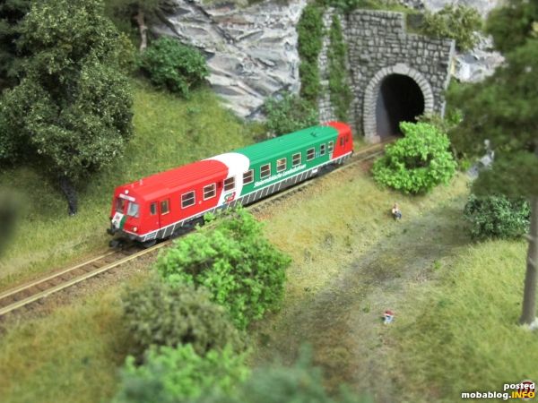 Kurz nach Türnitz wird ein kurzer Tunnel passiert um gleich danach die Klappbrücke zu überqueren.