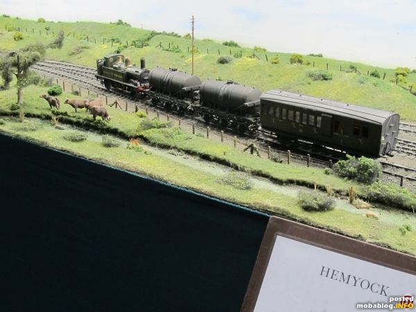 In "Scale 7" war die bekannte "Hemyock-Station" an der Culm-Valley-Railway zu sehen.