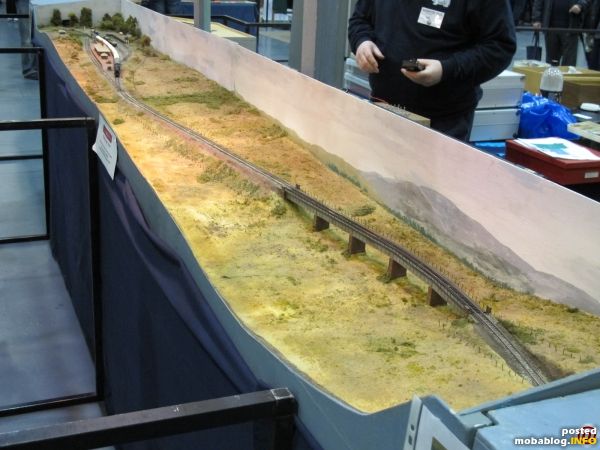 Zwischen Crianlarich und Fort William liegt dieser bekannte Streckenabschnitt der West Highland Line - im Vordergrund die Brücke über das Rannoch Moor und im Hintergrund die gleichnamige Station. Bei diesem ...
