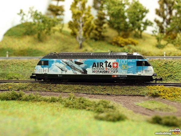 1905 Minitrix 12687 Re 4-4 460 - Re 460 AIR 4