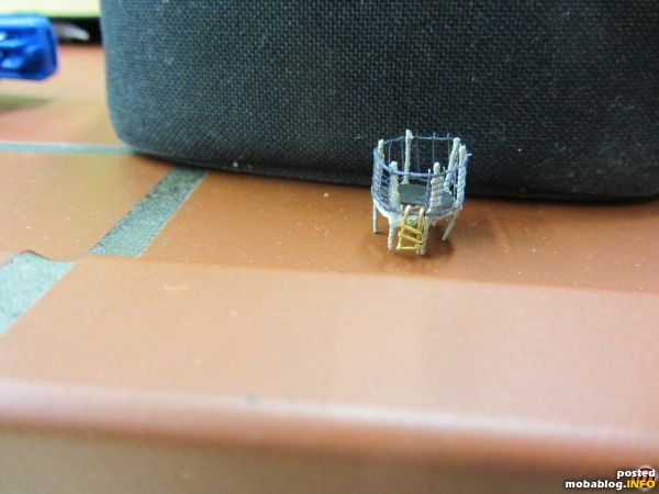 Hier auch mit Einstiegshilfe (Treppe)!