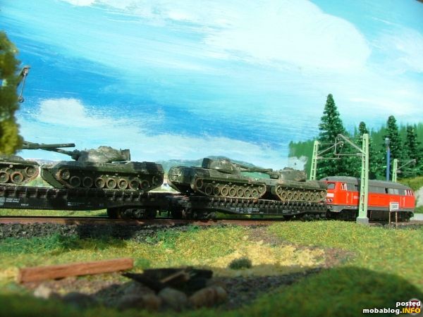 Das waren noch Zeiten, als die Bundeswehr Manöver veranstaltete und der Bahn lukrative Aufträge sicherte!