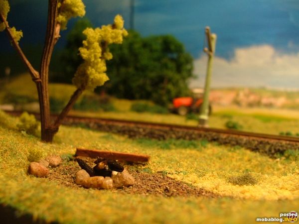 Die Feuerstelle links vom Bahnhof... immer wieder ein Ärgernis, wenn die Jugend von heute (eigentlich muß ich jetzt "von damals" schreiben) nachts hier feiert.
Hier gehts weiter zu Teil 6:
http://www.mobablog.info/blog.php?id=2469